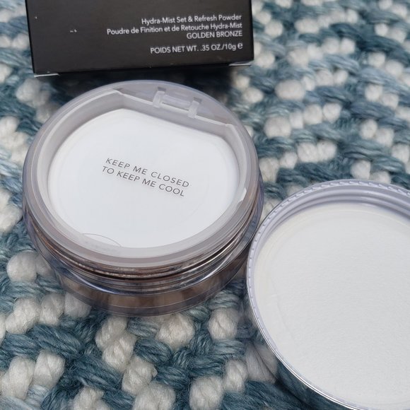 BECCA Hydra-Mist Set Refresh Powder GOLDEN BRONZE! - Picture 6 of 9